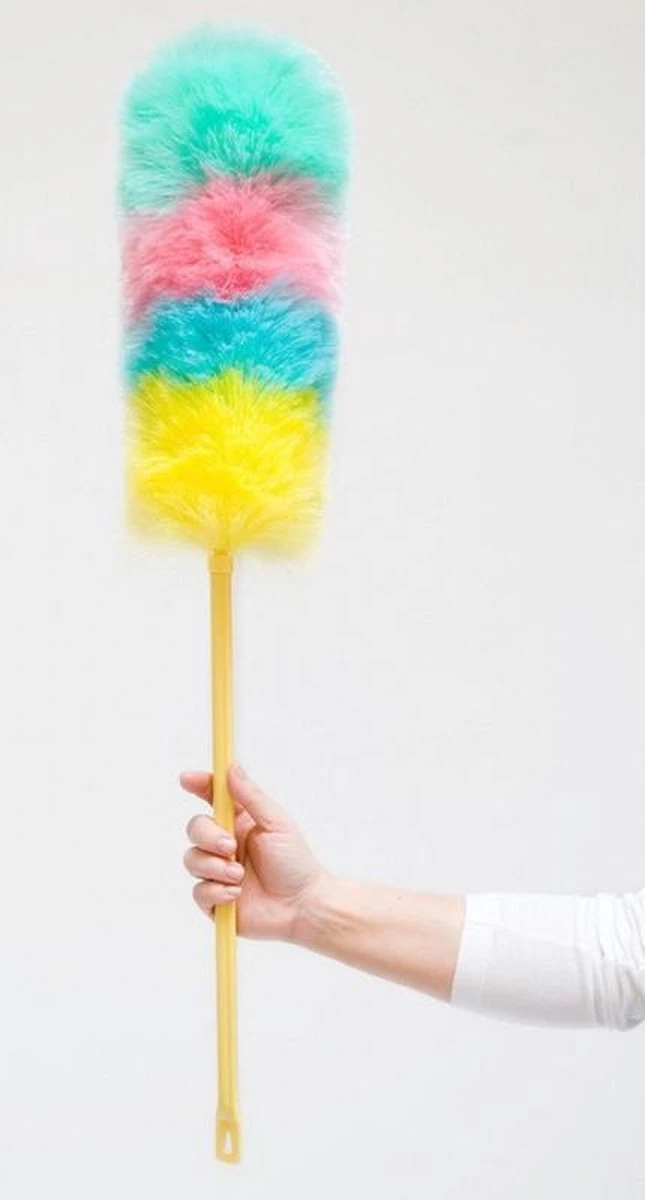 Plumeau Met Uitschuifsteel Tot 114 Cm 1 Plumeau Met Uitschuifsteel Tot 114 Cm