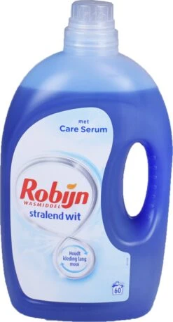 Robijn Wit Vloeibaar Wasmiddel 3L - 60 Wasbeurten - Voordeelverpakking -HG Winkel 647x1200