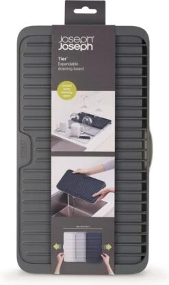 Joseph Joseph - Tier - Afdruipmat - Uitschuifbaar - Grijs -HG Winkel 711x1200 1