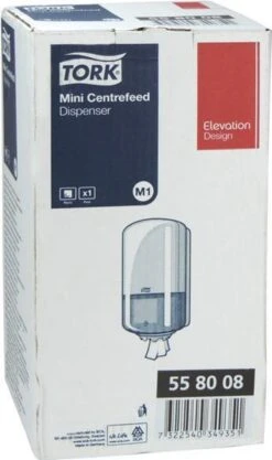 Tork Mini Centerfeed Poetspapier Dispenser Kunststof Zwart M1 8 Tork Mini Centerfeed Poetspapier Dispenser Kunststof Zwart M1 -HG Winkel 711x1200 2
