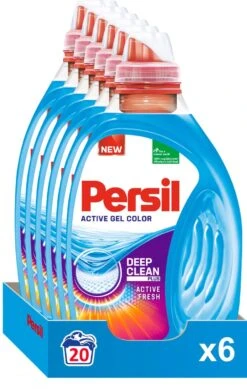 Persil® Persil Active Gel Color - Vloeibaar Wasmiddel - Voordeelverpakking - 6 X 20 Wasbeurten -HG Winkel 761x1200