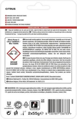 Glorix Power 5 Toiletblokken - Citroen - 7 X 2 Stuks - Voordeelverpakking -HG Winkel 774x1200 3