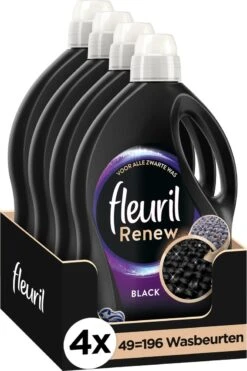 Fleuril Renew Zwart Vloeibaar Wasmiddel - 2,695 L - 49 Wasbeurten -HG Winkel 799x1200 1