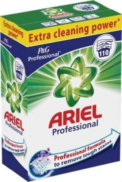 Ariel Waspoeder Actilift Voordeelverpakking | 110 Wasbeurten, 7,15KG - Ariel Regular Waspoeder | Voor Alle Soorten Was -HG Winkel 809x1200