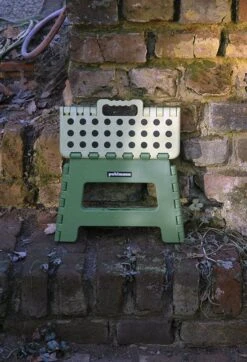 PUHLMANN - Inklapbare Kruk, JAMES, Plastic, Groen, 22 Cm Hoog, Max 100kilo -HG Winkel 819x1200