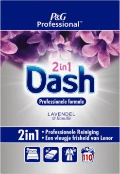 Dash 2in1 Waspoeder En Wasverzachter Lavendel En Kamille - 110 Wasbeurten -HG Winkel 831x1200 1