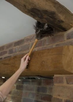 Plumeau Met Struisvogelveren, Bruin - KitchenCraft | Living Nostalgia -HG Winkel 856x1200 2