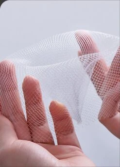 Merkloos Gootsteen Organizer - Gootsteen Afval Netje - Gootsteenontstopper -Gootsteen Zeef Netto- Sink Filter Rack Anti-Blokkeren Wegwerp-Fijne Mesh Filter Aanrecht Zeef Mesh Tas Voor Keuken- Spoelbak - Incl. 50 Netjes -HG Winkel 862x1200