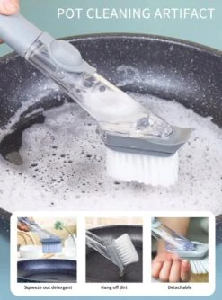 OXO Good Grips Afwasborstel Met Zeepdispenser 11 OXO Good Grips Afwasborstel Met Zeepdispenser -HG Winkel 887x1200