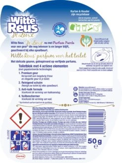 Witte Reus DeLuxe Toiletblok - Magic Moonflower - WC Blokjes Voordeelverpakking - 10 Stuks -HG Winkel 897x1200 7