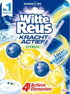 Witte Reus Kracht Actief Toiletblok - Citrus - WC Blokjes Voordeelverpakking - 10 Stuks -HG Winkel 900x1200 17
