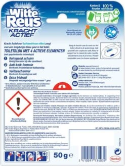 Witte Reus Kracht Actief Toiletblok - Oceaan - WC Blokjes Voordeelverpakking - 10 Stuks -HG Winkel 900x1200 24