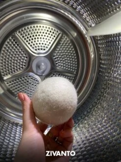 Drogerballen - Droogballen Voor Wasdrogers - Wasdrogerballen, Wasbollen & Wasballen - 100% Diervriendelijk, Duurzaam & Herbruikbaar - Duurzaam Cadeau - Energie Besparen - RWS Wol & Zero Waste - 6 Stuks Van Zivanto -HG Winkel 900x1200 4