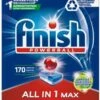 Finish All In 1 Max Ontvetter Vaatwastabletten - 170 Tabs - Voordeelverpakking