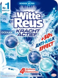 Witte Reus Kracht Actief Toiletblok - Oceaan - WC Blokjes Voordeelverpakking - 10 Stuks -HG Winkel 903x1200