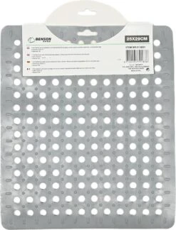 Merkloos Gootsteenmat PVC Vierkant Grijs 28 Cm 7 Merkloos Gootsteenmat PVC Vierkant Grijs 28 Cm -HG Winkel 916x1200 2