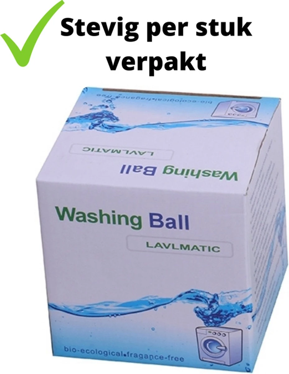 Merkloos V&P Wasbol Set Van 2 - Ecologische Wasbal - Keramische Balletjes - Duurzaam - Blauw - Wasmachine Reiniger - Wasmachine - Zonder Gebruik Van Wasmiddel 2 Merkloos V&P Wasbol Set Van 2 - Ecologische Wasbal - Keramische Balletjes - Duurzaam - Blauw - Wasmachine Reiniger - Wasmachine - Zonder Gebruik Van Wasmiddel - Afbeelding 2