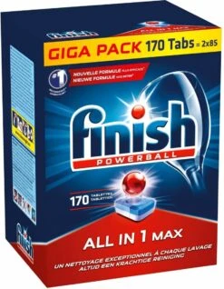 Finish All In 1 Max Regular - Vaatwastabletten - 170 Stuks - Voordeelpak -HG Winkel 931x1200 2