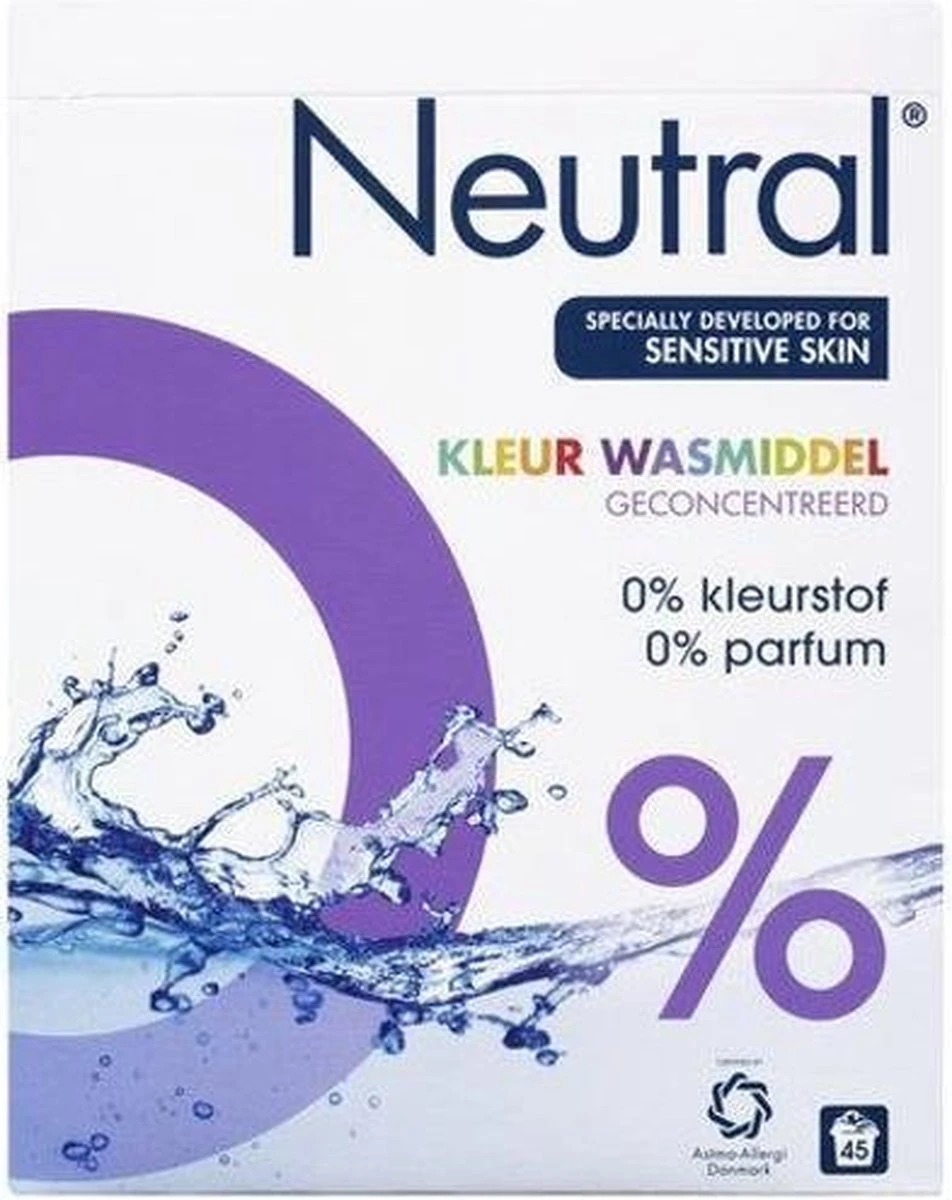 Neutral 0% Kleur Parfumvrij Waspoeder - 18 Wasbeurten - 1,188 Kg - Wasmiddel 18 Neutral 0% Kleur Parfumvrij Waspoeder - 18 Wasbeurten - 1,188 Kg - Wasmiddel - Afbeelding 18