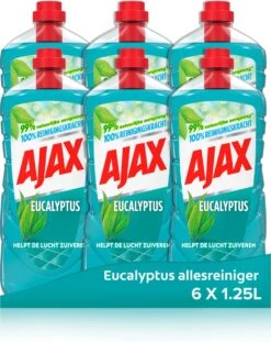 Ajax® Ajax Allesreiniger Eucalyptus 6 X 1.25L - Voordeelverpakking