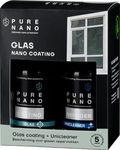 PURE NANO Glas - Nano Coating Voor 5 Jaar Heldere Ramen Met Minder Schoonmaakwerk - 250 Ml -HG Winkel 956x1200 5