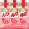 Ajax® Ajax Allesreiniger Fête Des Fleurs Hibiscus 6 X 1L - Voordeelverpakking