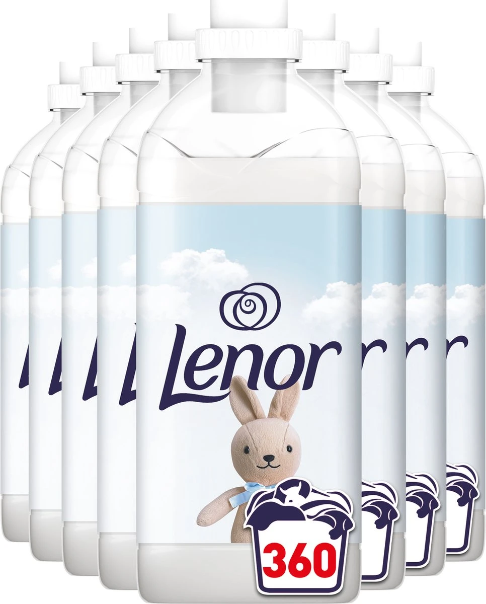 Lenor Caresse Sensitive - Wasverzachter - Voordeelverpakking 8 X 45 Wasbeurten 1 Lenor Caresse Sensitive - Wasverzachter - Voordeelverpakking 8 X 45 Wasbeurten