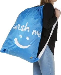 Wonair - Grote Waszak - 60x90cm - Hemelsblauw - Met Trekkoord En Draagband 17 Wonair - Grote Waszak - 60x90cm - Hemelsblauw - Met Trekkoord En Draagband -HG Winkel 972x1200