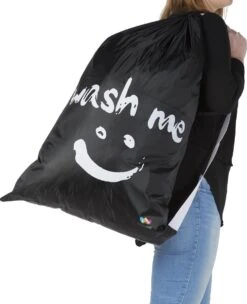 Wonair - Waszak Groot - 60x90cm - Zwart - Met Trekkoord En Draagband -HG Winkel 974x1200 2